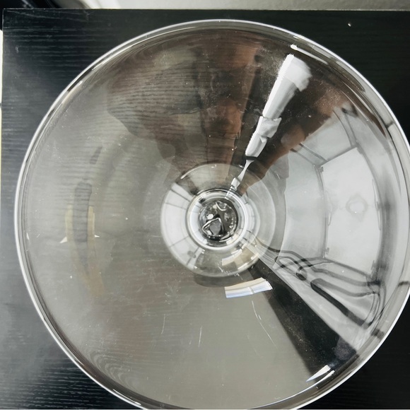 Simon Pearce Hand Blown Clear Crystal Pedestal Compote, Centerpiece Bowl Rare - Picture 11 of 16